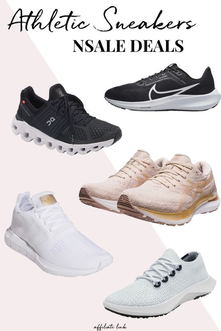 Athletic sneakers from the Nordstrom Sale 👟

Sneakers on sale // Nike running shoes // on cloud sneakers // rose gold sneakers // white running shoes // all birds sneakers

#LTKxNSale #LTKsalealert #LTKshoecrush