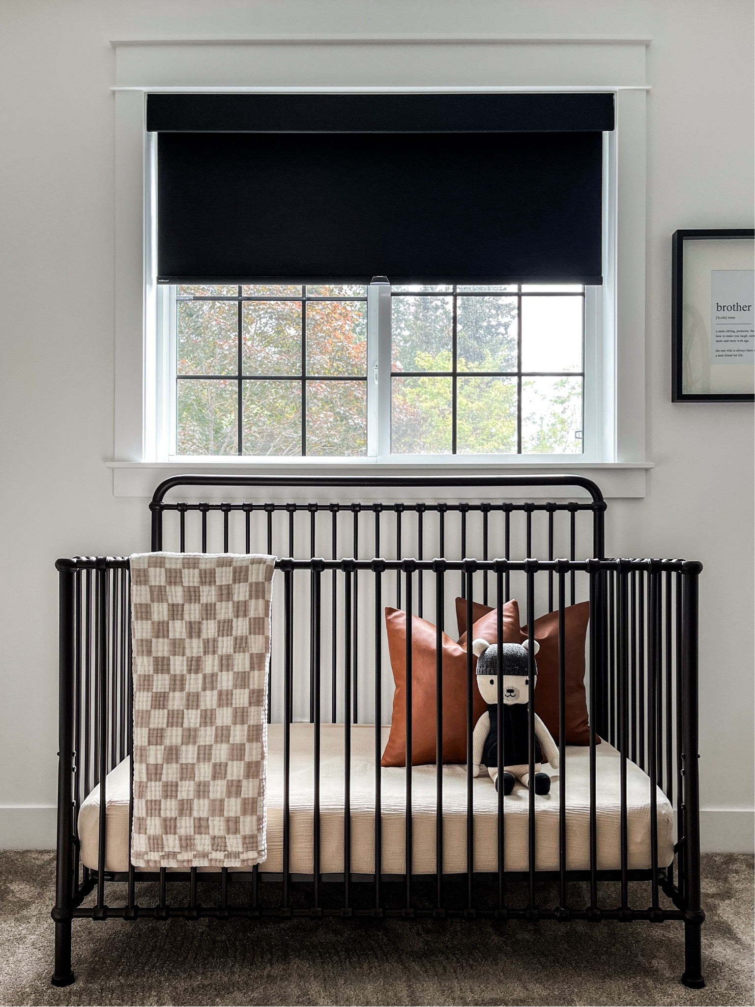 H O M E / moved some pillows around this morning. Love how much a simple pillow swap can refresh a space ✨

I got these brown faux leather throw pillows a while ago, & styled them on Carter play couch, also super cute. Perfect fit for a little man cave 👦🏼🤎 

Nursery | Amazon Canada | Neutral Baby Boy Bedding | Toddlerr

#LTKhome #LTKcanada #LTKbaby