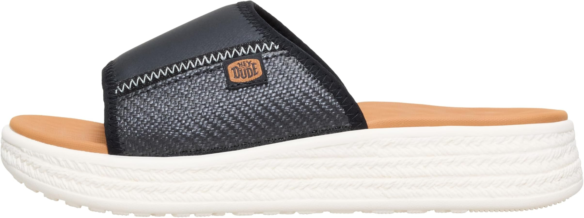 HEYDUDE Women's Tide Espadrille Slide Sandal | Open Weave Textile Upper | Lightweight Travel Read... | Amazon (US)