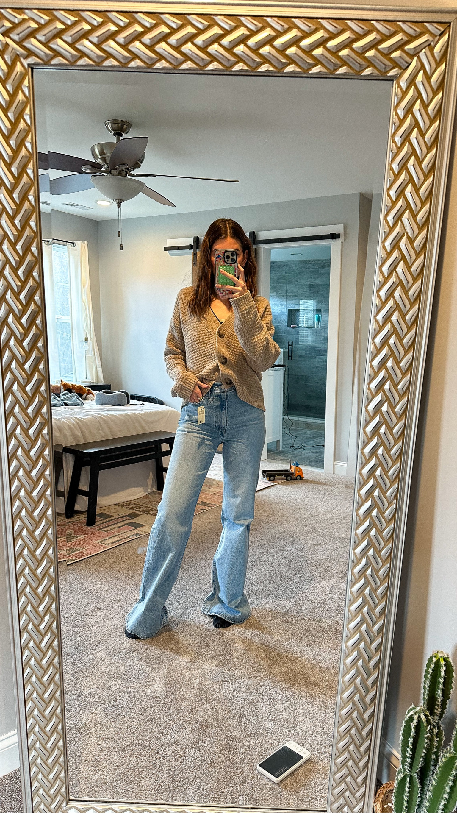 Wearing a 27 x 32 

#LTKHoliday