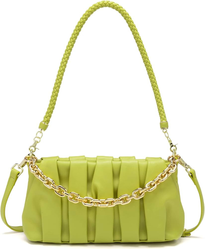 Shoulder Dumpling Purse Handbag for Women Fashion Crossbody Tote Bag Soft Clutch Pouch Bag | Amazon (US)