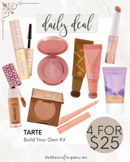Tarte Sale! Customizable kit, 4 for $25

Follow my shop @thehouseofsequins on the @shop.LTK app to shop this post and get my exclusive app-only content!

#liketkit 
@shop.ltk
https://liketk.it/4IBCr