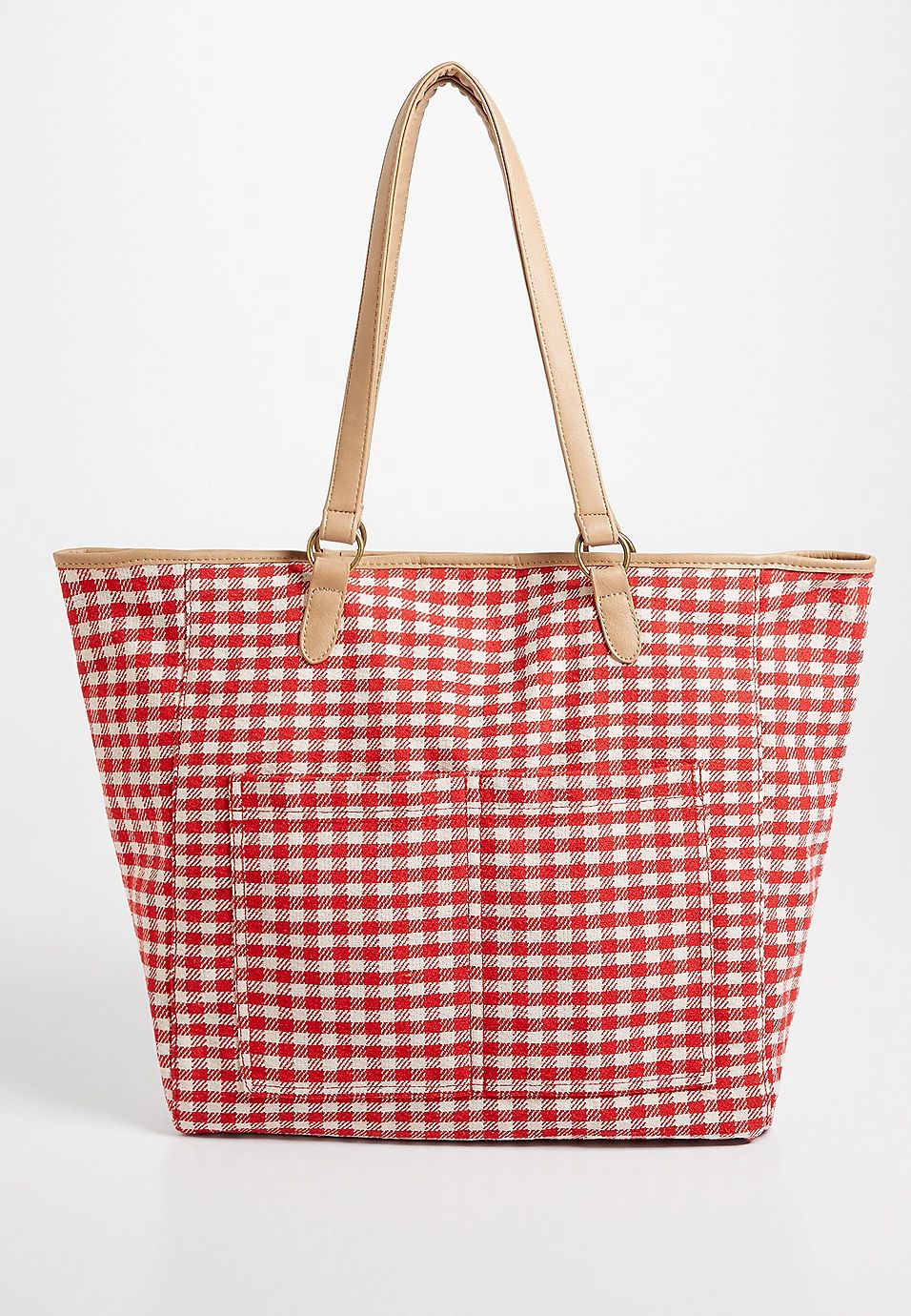 Red Gingham Tote Bag | Maurices