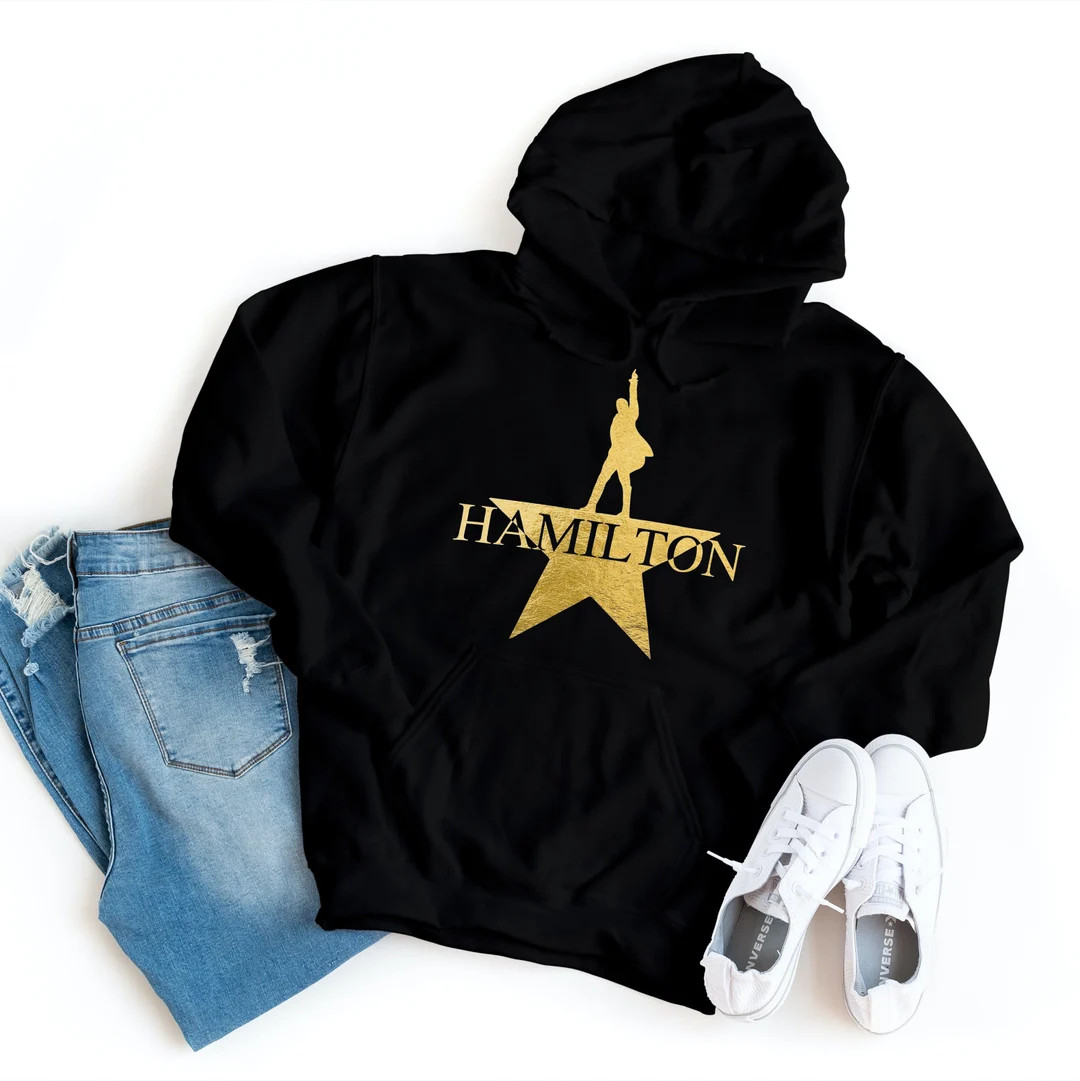 Hamilton Kids Shirt Star Hamilton Gift Hamilton Hooded Sweatshirt Youth Hamilton Girls Hamilton B... | Etsy (US)
