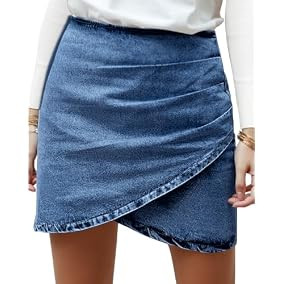 Vetinee Women's Tulip Hem Shirred... | Amazon (US)
