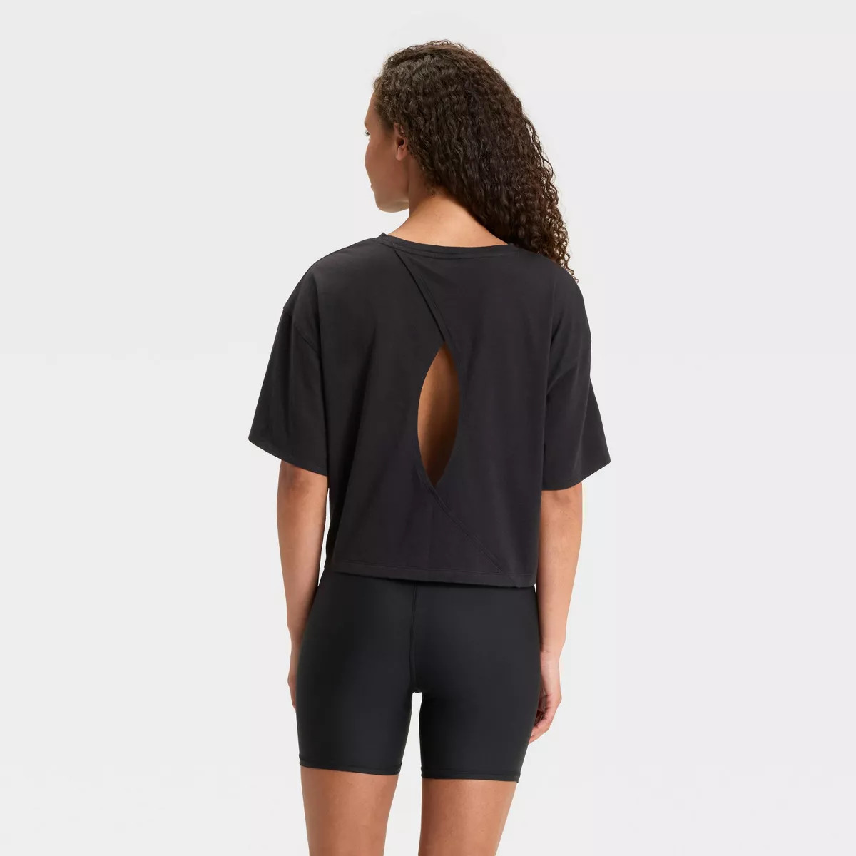 Women's Boxy Cropped Short Sleeve Top - JoyLab™ | Target