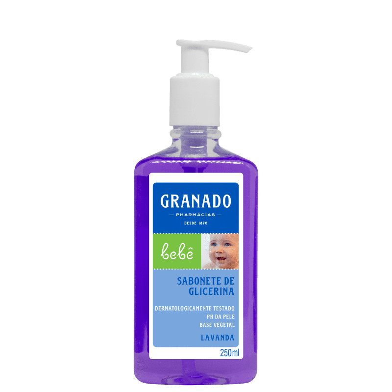Granado Bebê Glicerina Lavanda
             - Sabonete Líquido 250ml | Beleza Na Web (BR)