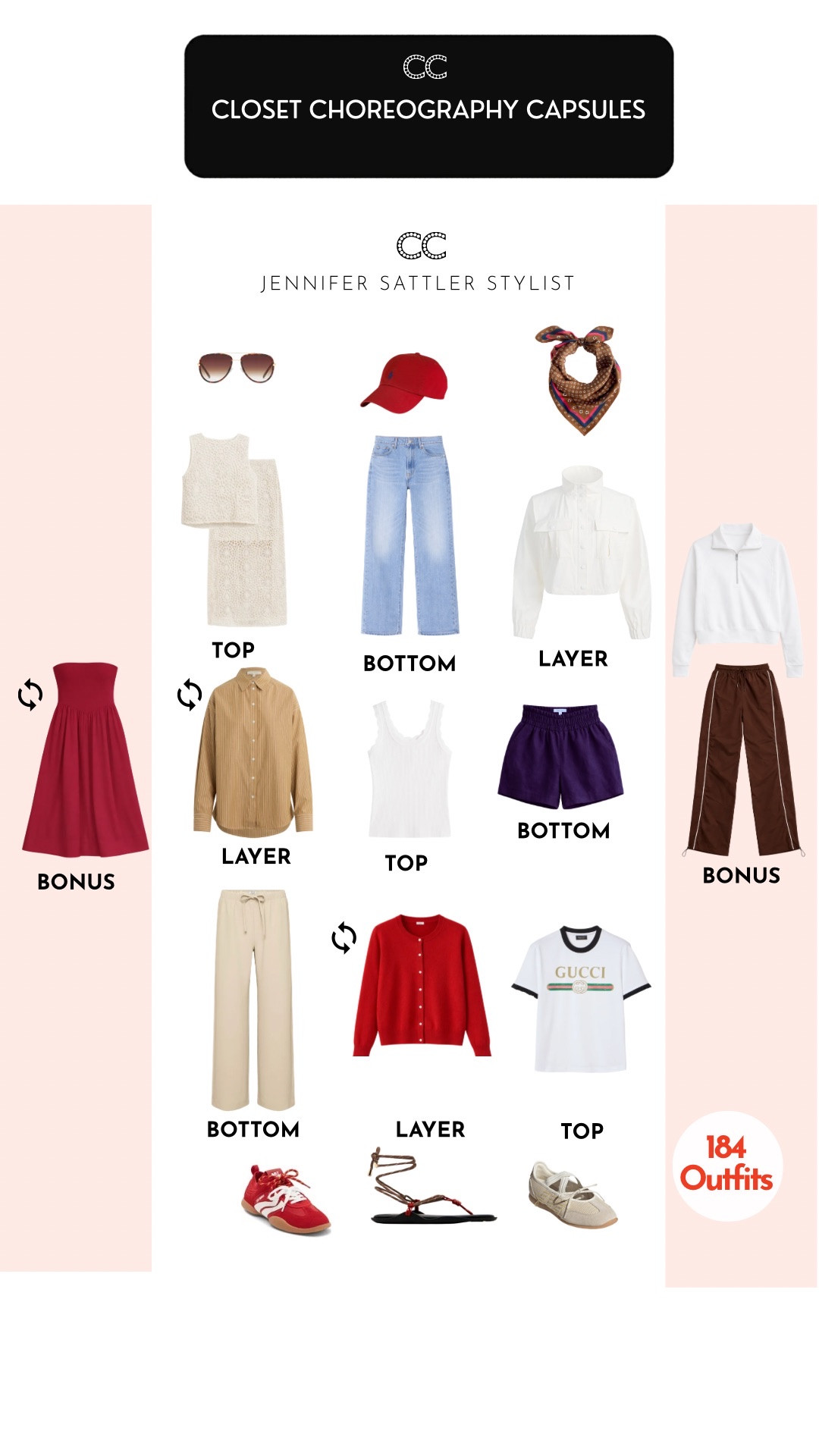 I decided to repost this video as proof that I can get more than 100 unique outfits in one carry-on using my Capsule Wardrobe Formula™

Save this post with the outfit math and carry-on capsule, wardrobe packing method. 

Get 4 more free sample capsules and shop the set I took to Italy ⬇️ https://closetchoreography.com/how-to-pack-for-europe-in-a-carryon-184-outfits-no-packing-cubes-no-wrinkles/