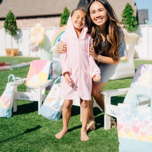 Mini Stripe Kid Beach Cover Up | Pottery Barn Kids