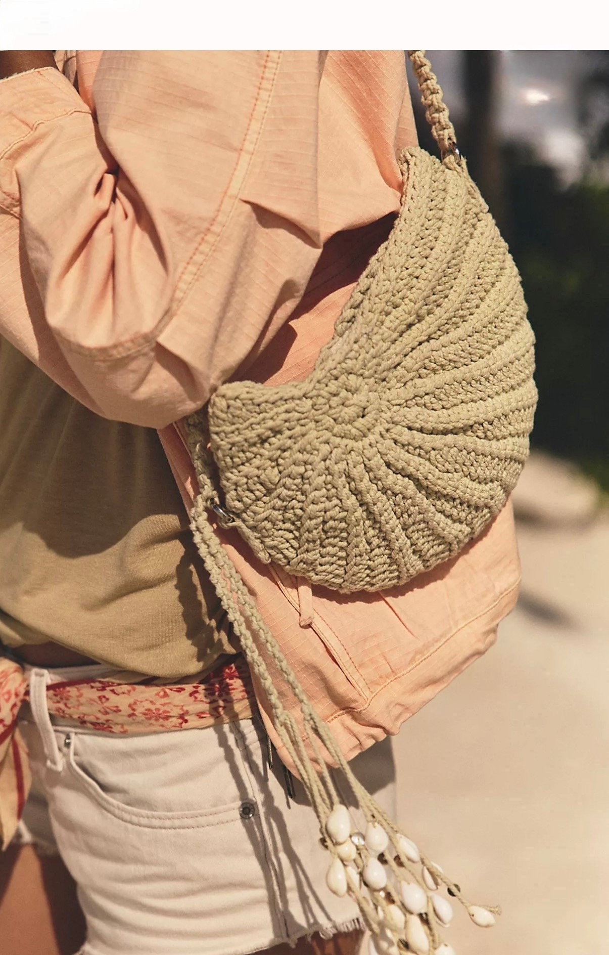 Shell Purse
Add a shore-inspired touch to your warm-weather style with this crochet-adorned purse featured in a seashell silhouette with drapey, shell-adorned fringe at side for the coolest finish.



#LTKWorkwear #LTKTravel #LTKSeasonal