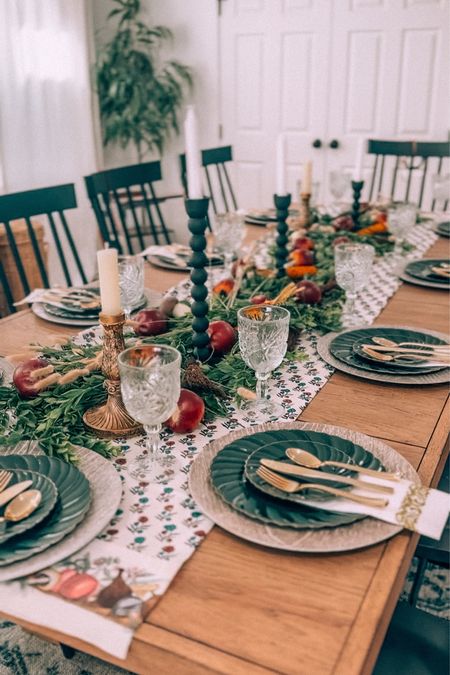 This tablescape was so much fun to put together. I linked as much as I could & found similar items for things that are sold out! I can’t wait to host for thanksgiving at this table!! 

#LTKSeasonal #LTKhome #LTKHolidaySale