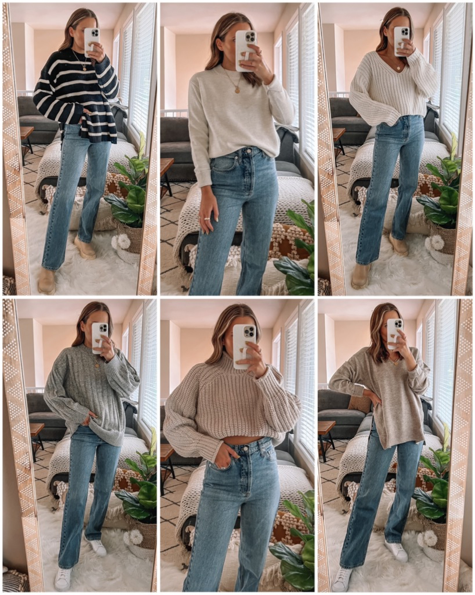 H&M fall sweaters🍂 Wearing size small in all 

#LTKunder50 #LTKSeasonal