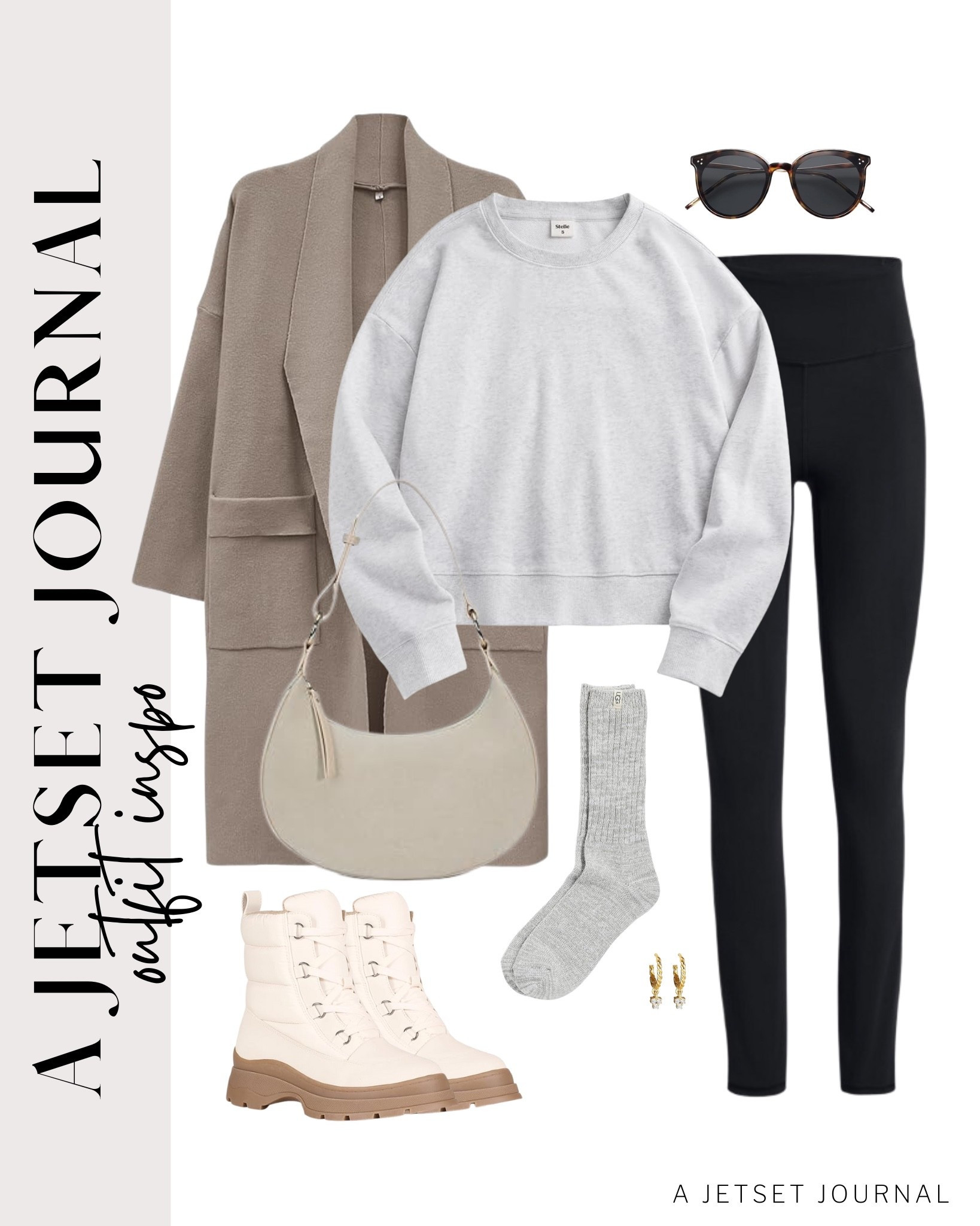 Here's how to wear a comfy new outfit and stay warm this season!
high waisted leggings, crew socks, open front long cardigan, casual outfit, ways to style, casual outfit inspo, capsule wardrobe, favorite finds, top picks, mom outfit, everyday style, transitional style, trendy look, viral style, affordable look, amazon favorites, winter outfit idea

#LTKU #LTKFindsUnder50 #LTKSeasonal