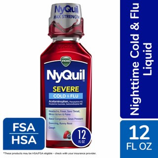 Vicks NyQuil SEVERE Cold & Flu Medicine | Kroger