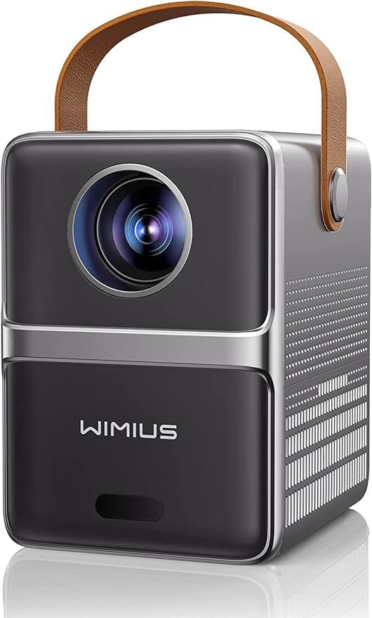 [Electric Focus] Mini Projector with 5GWiFi and Bluetooth, WIMIUS 1080P Outdoor Projector, Portab... | Amazon (US)