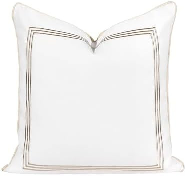 Hofdeco Premium Fall Coastal Patio Indoor Outdoor Pillow Cover Only, 20"x20" Water Repellent for ... | Amazon (US)