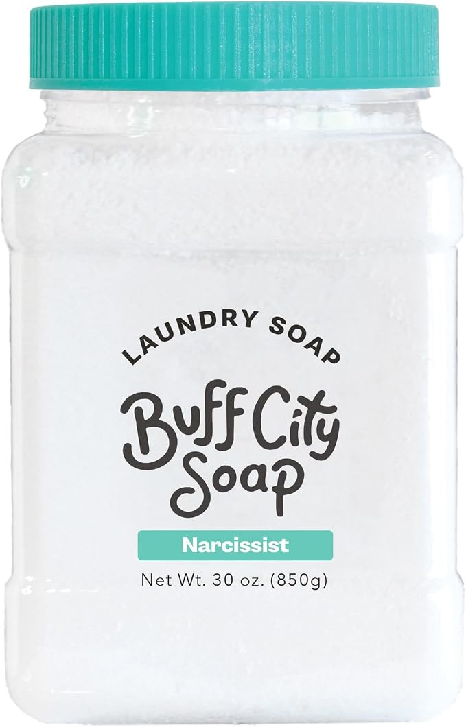 Buff City Soap - Plant Based Powder Laundry Soap - Made With 4 Simple Ingredients & No Harsh Chem... | Amazon (US)