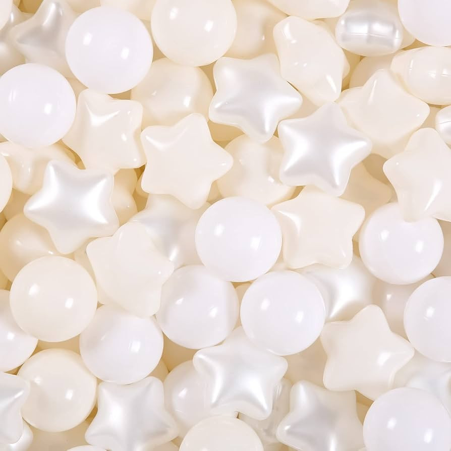 GOGOSO Star Ball Pit Balls for Toddlers, Star Balls for Ball Pool Birhtday Party Girls Kids with ... | Amazon (US)