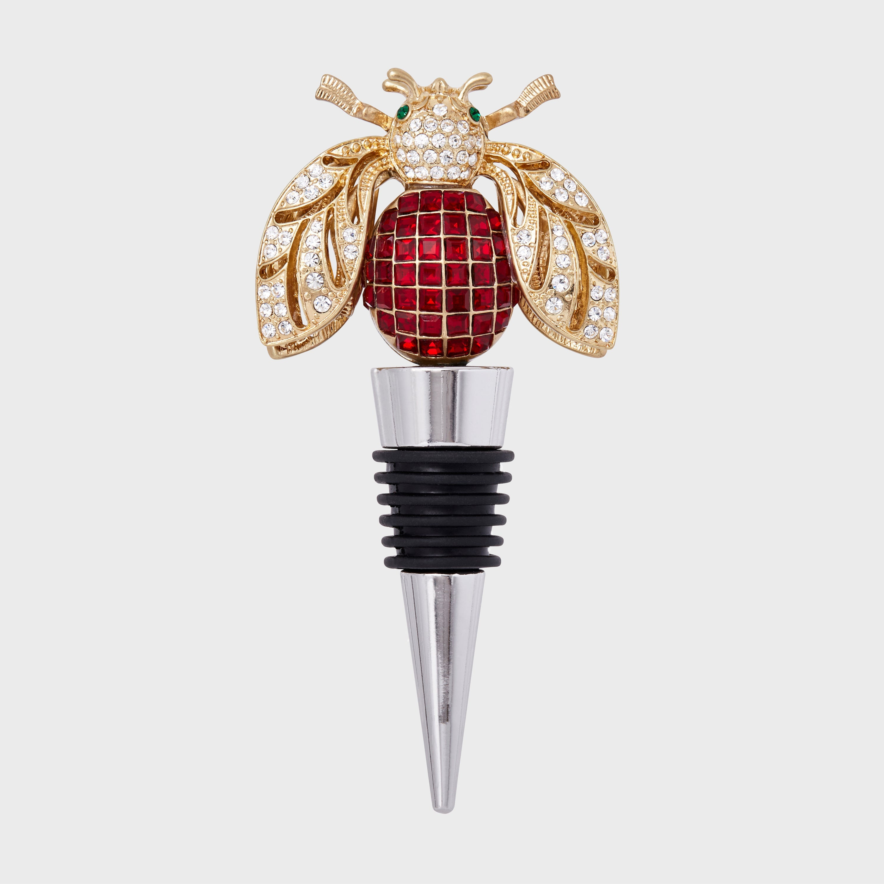 Sparkle bee wine stopper | Joanna Buchanan
