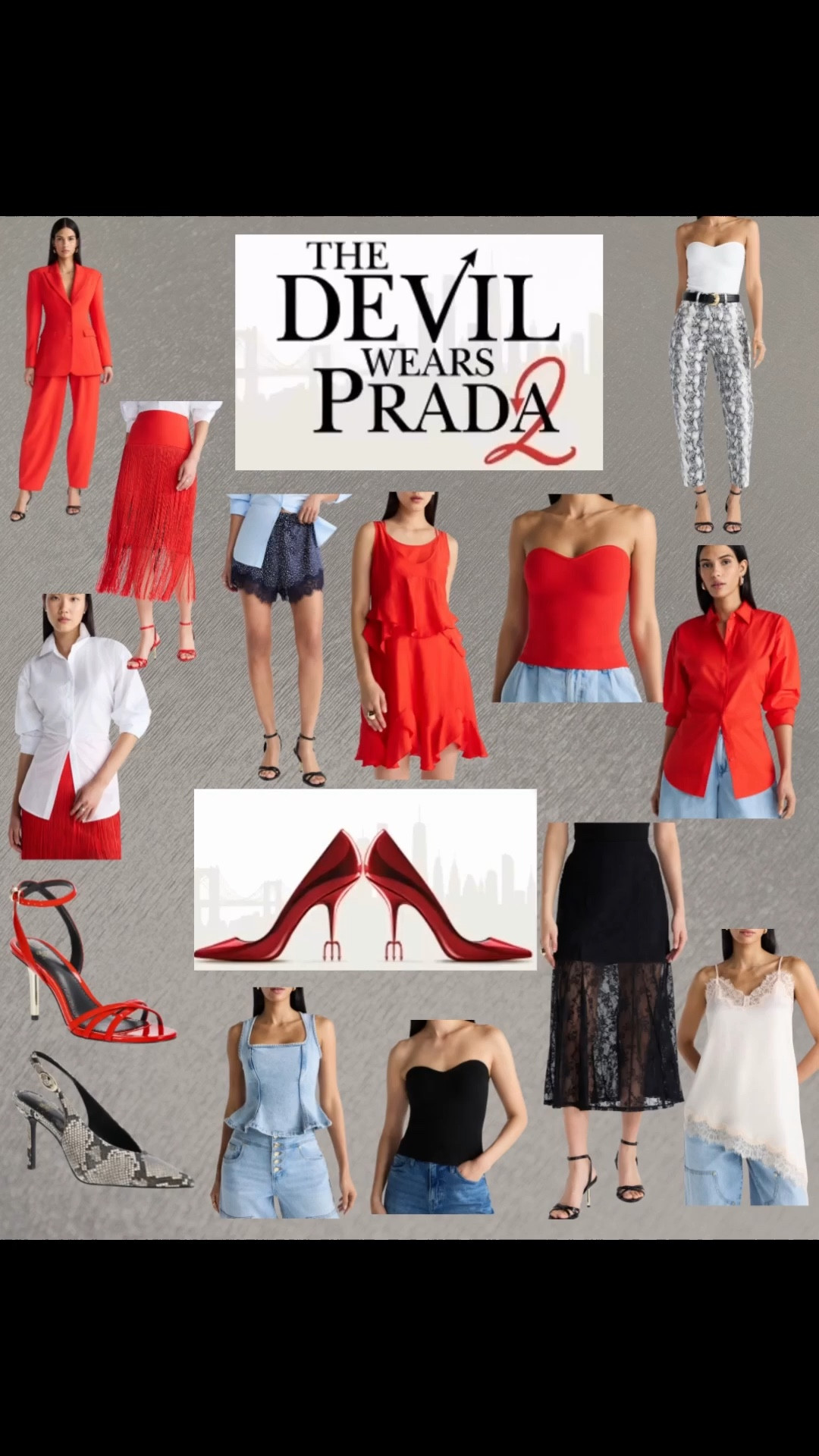 The new scoop release with The Devil Wears Prada 2 
The perfect mix of snakeskin, red, black, and more 
@walmart #walmartpartner #walmartstyle 


#LTKOver40 #LTKU #LTKootd 

#LTKmomlife #LTKTall #LTKgrwm