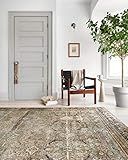 Loloi II Layla Collection LAY-03 Olive / Charcoal, Traditional 2'-6" x 7'-6" Runner | Amazon (US)