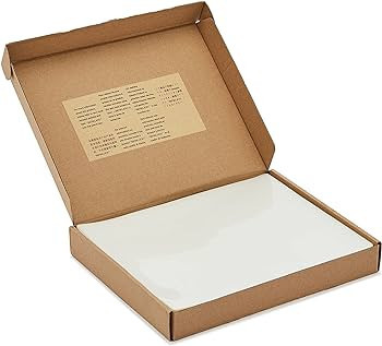 Amazon Basics Clear Thermal Laminating Plastic Paper Laminator Sheets - 9 x 11.5-Inch, 200-Pack, ... | Amazon (US)