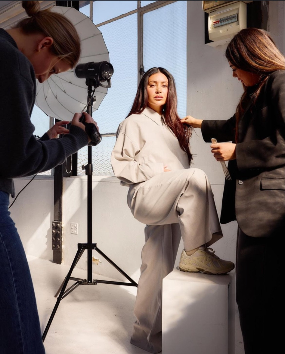 Aviator jacket paired with matching tailored pants and a sneaker.

#LTKfitness #LTKwinter #LTKaustralia