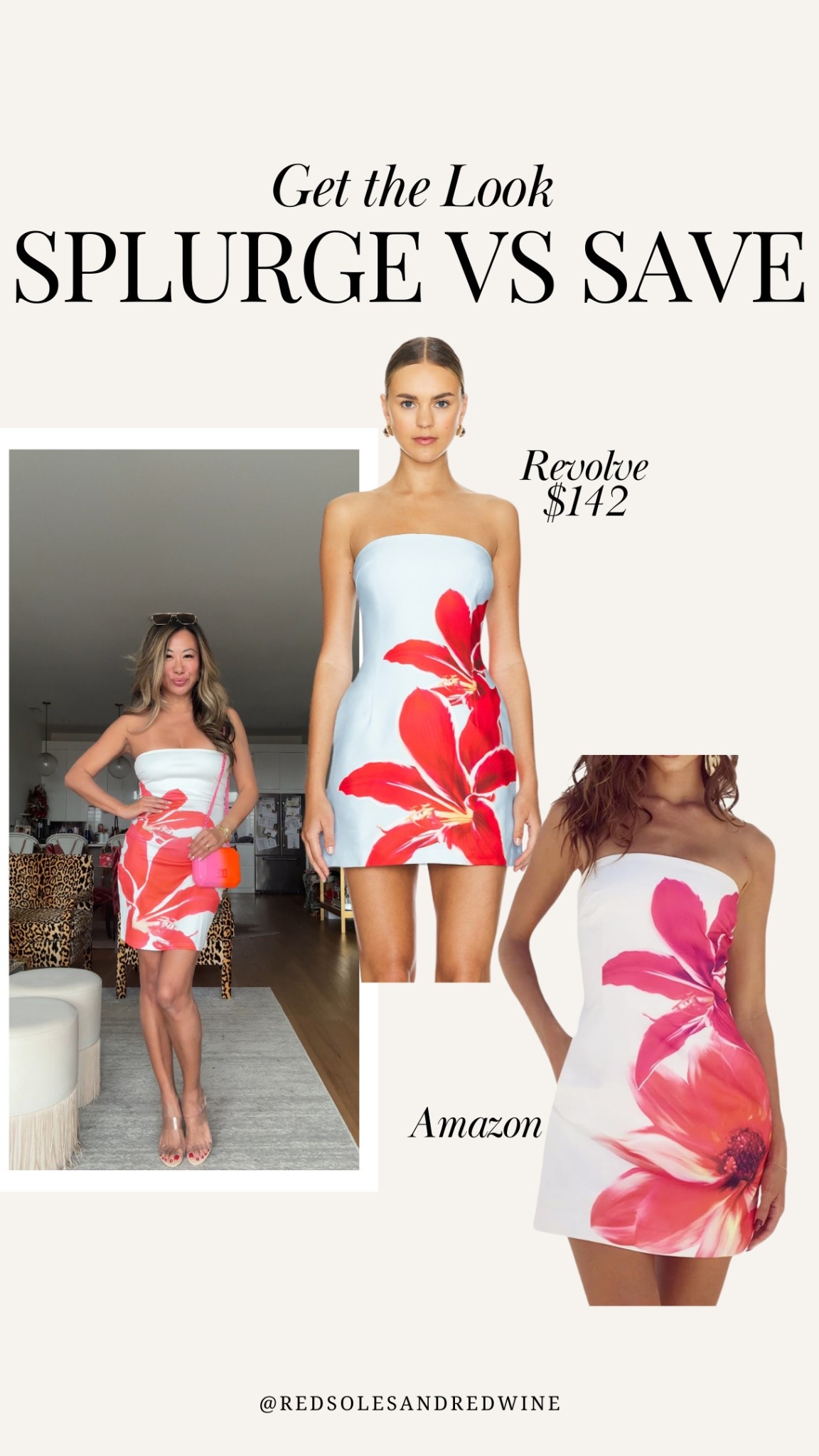 Save vs splurge! White floral dress perfect for spring date night or vacation 

#LTKStyleTip