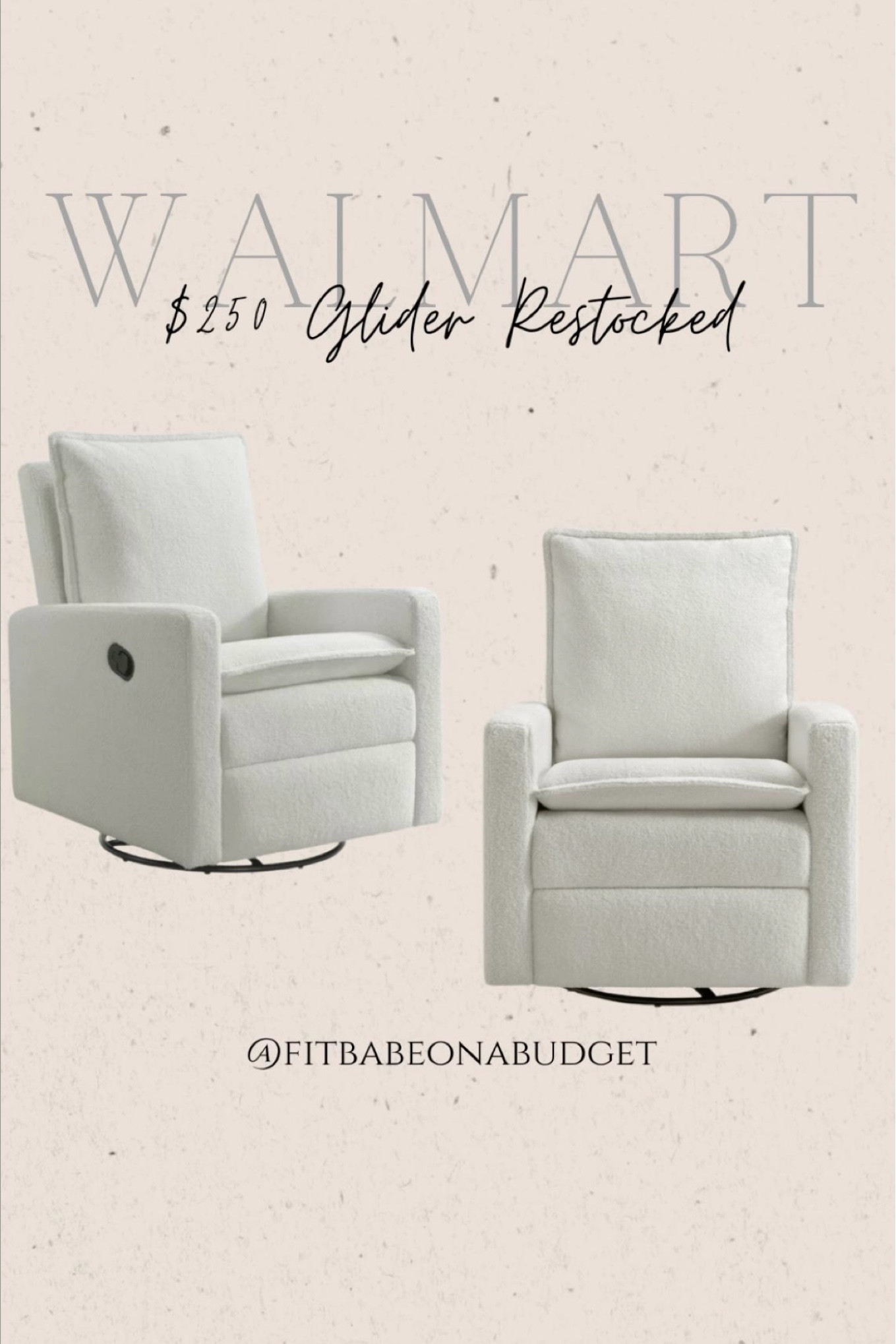 Baby nursery lookalike glider $250

#LTKBump #LTKBaby