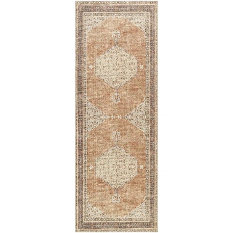 Becki Owens x Surya Lila Oriental Brown/Beige Area Rug | Wayfair Professional
