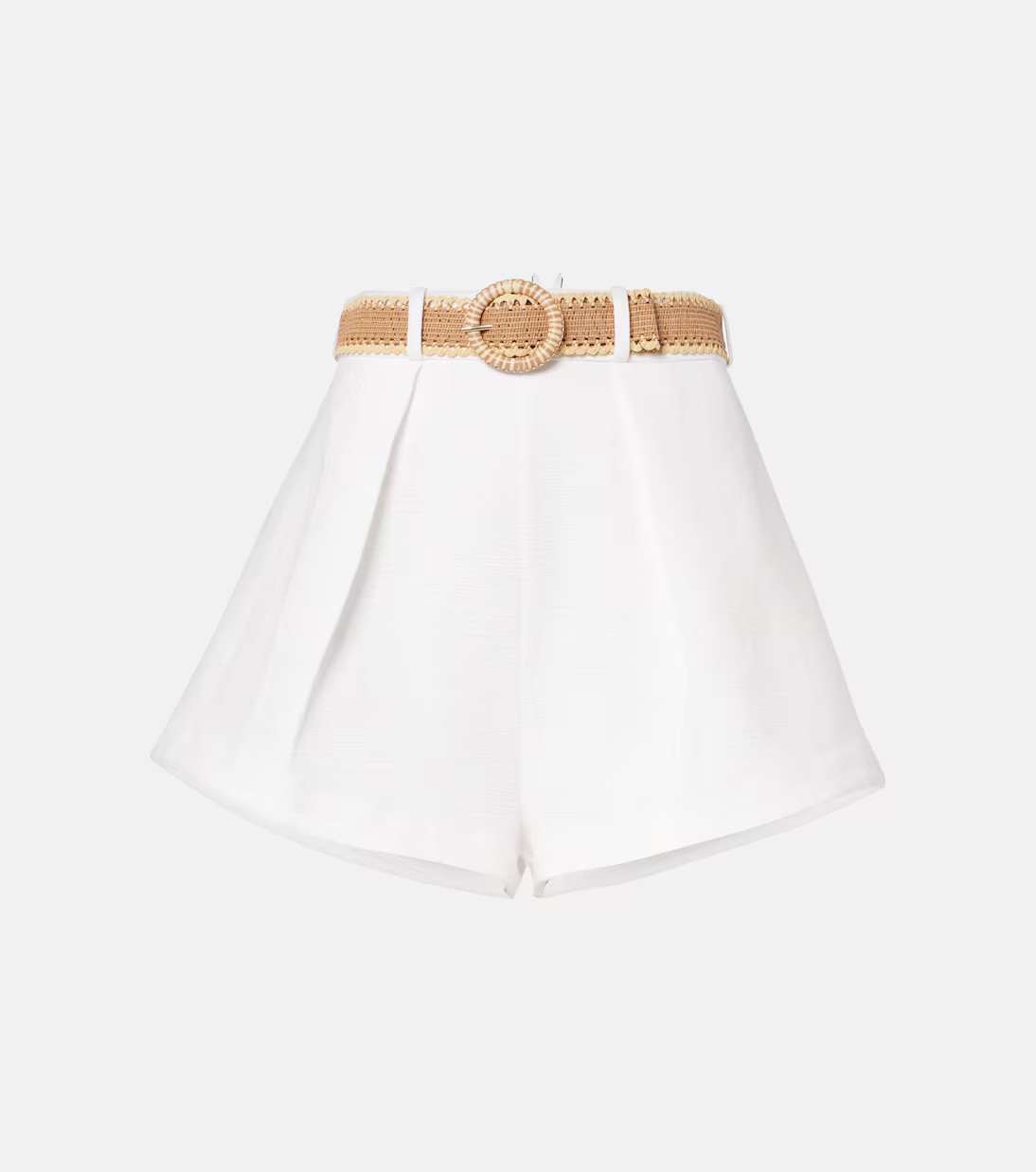 Acacia Tuck high-rise cotton shorts | Mytheresa (UK)