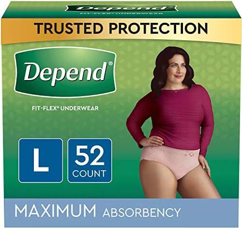 for Women, Disposable, Large, Blush | Amazon (US)