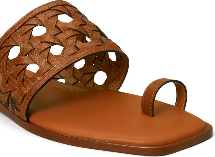 Basket Weave Slide Sandal | Nordstrom