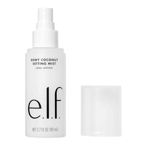 e.l.f. Dewy Coconut Setting Mist, Makeup Setting Spray For Hydrating & Conditioning Skin, Infused With Green Tea, Vegan & Cruelty-Free, 2.7 Fl Oz | Amazon (US)