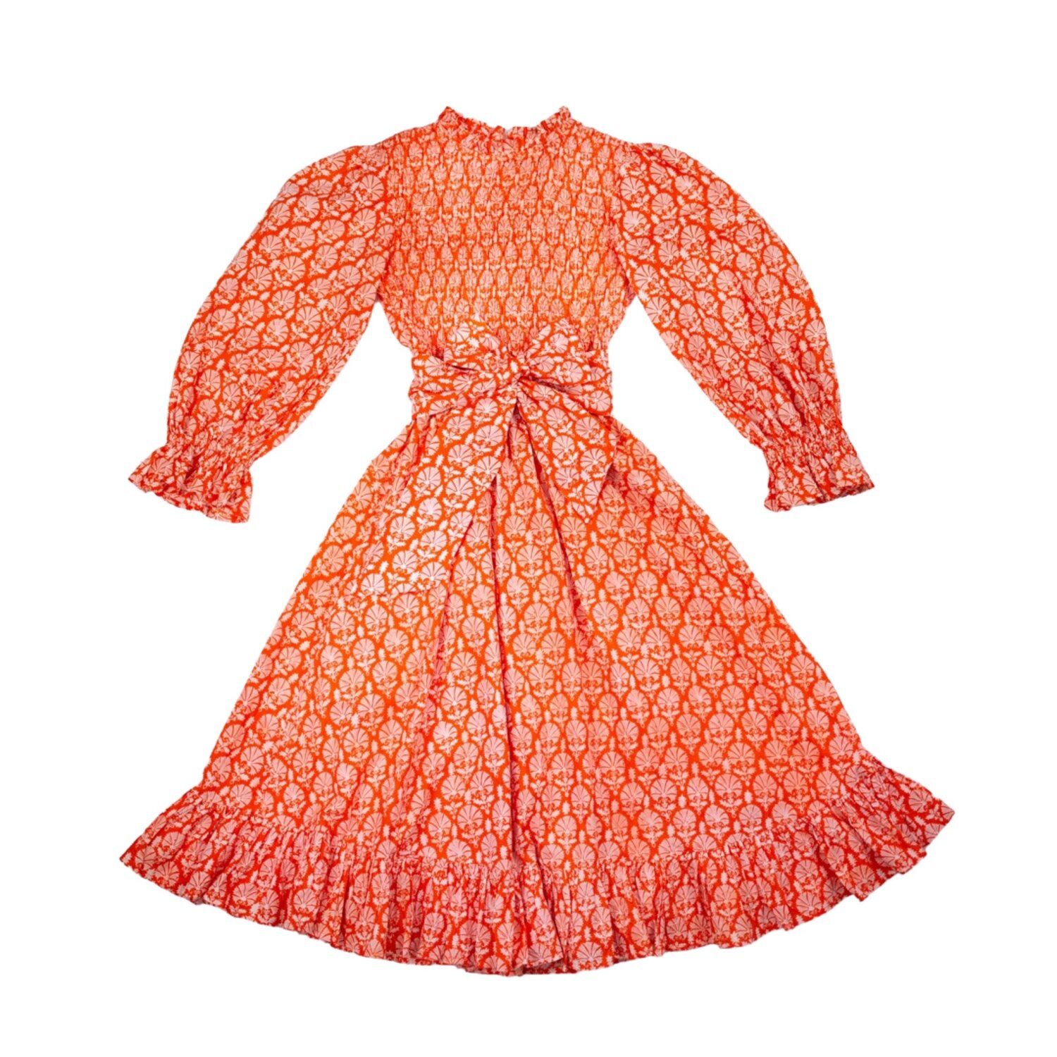 Eloise Dress in flower motif print — Elizabeth Wilson | Elizabeth Wilson Designs