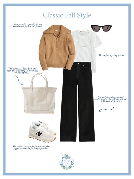 Classic Fall Style 🍂

Comfortable Style, Hailey Bieber Style, Sofia Richie Style, Black Corduroy Pants, Chic Sneakers, Fall OOTD, Tote Purse  

#LTKSeasonal #LTKmidsize #LTKstyletip