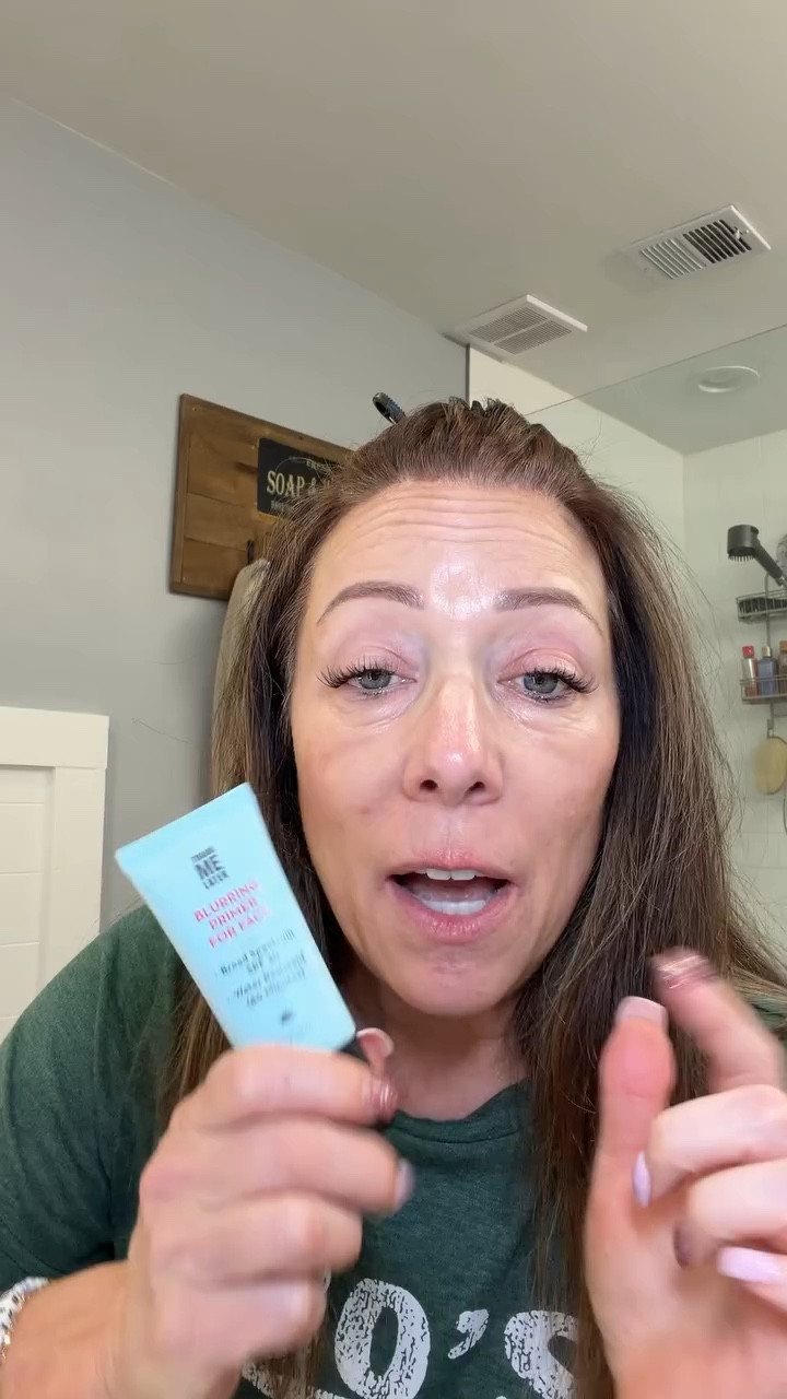 Thank Me Later SPF Primer combines primer and sun protection to create a smooth base for makeup while helping protect skin from sun exposure. #MakeupPrimer #SPFPrimer #MakeupRoutine #BeautyRoutine #MakeupPrep