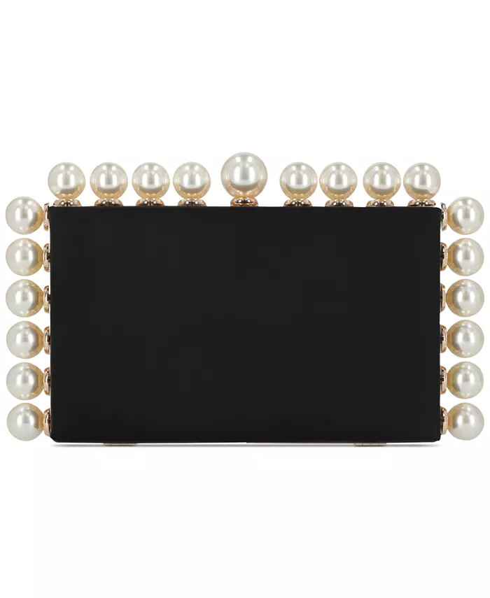 INC International Concepts East West Pearl-Trim Clutch, Created for Macy's | Macy's