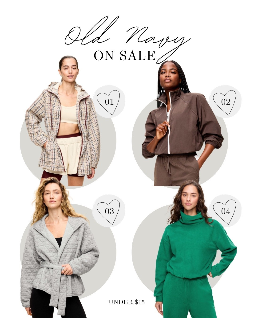 Old Navy new styles are 🔥!!! All 50% off and under $40 — some under $15!!