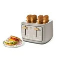 Beautiful 4-Slice Toaster with Touch-Activated Display, Porcini Taupe by Drew Barrymore | Walmart (US)