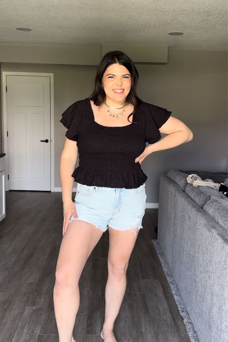 Midsize denim shorts under $20 and peplum top! Would be a cute country concert outfit or casual summer outfit! These jeans have lots of stretch, I did not need to size up. 


If you’re just stumbling across my profile and you are midsize, maybe a size 12 or 14 with a thick tummy looking for casual and affordable Mom friendly outfits, you’re in the right place. I hope you all have the best day 🤍💙

#Midsize #WalmartFashion #SpringOutfit #SummerOutfit #MomStyle  

Midsize outfits, midsize teacher outfit, midsize mom outfit, midsize jean shorts, denim shorts, comfortable shorts, linen shorts, spring dress, brunch dress, Mother’s Day dress, wedding guest dress, jumpsuit, midi dress, strapless dress 

#LTKFindsUnder50 #LTKStyleTip #LTKMidsize

