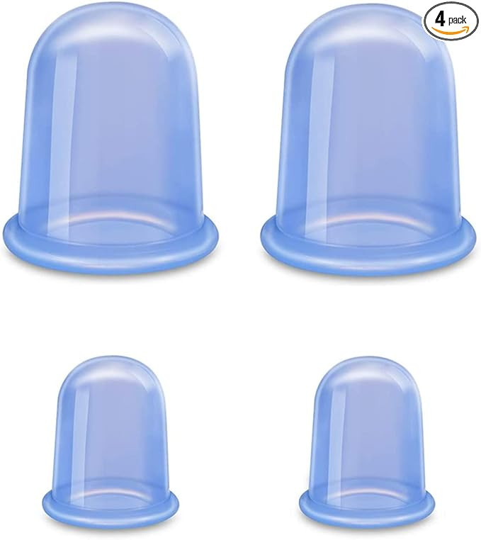 Silicone Cupping Therapy Sets, Anti Cellulite Cup Massager - Vacuum Suction Cup for Cellulite Tre... | Amazon (US)