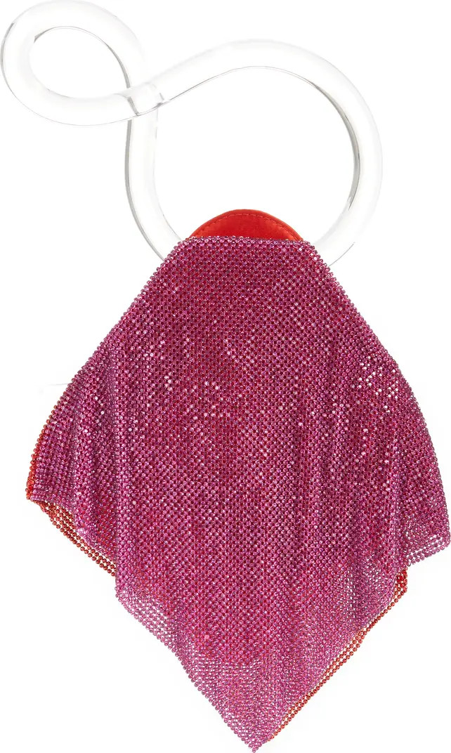 Benedetta Bruzziches Little Casper Crystal Mesh Clutch | Nordstrom | Nordstrom