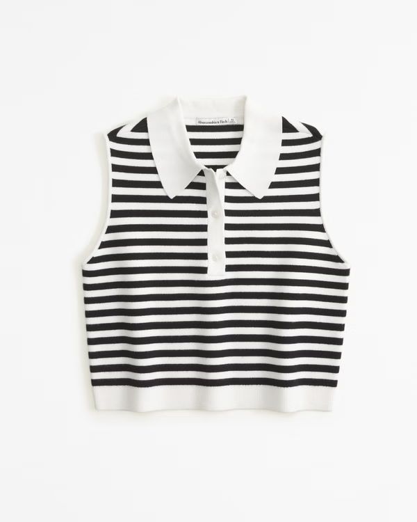 LuxeLoft Collared Vest | Abercrombie & Fitch (US)