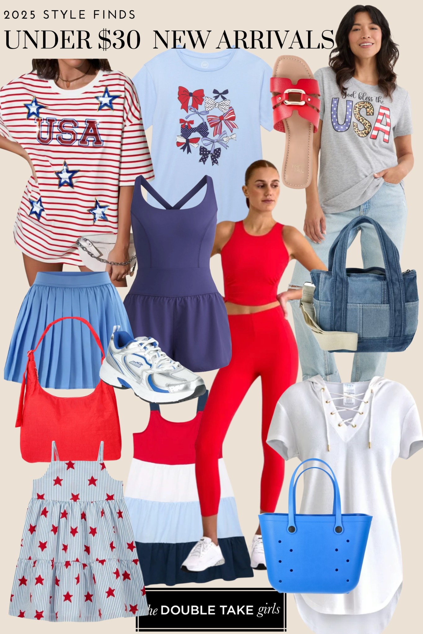 Cutest new red, white and blue arrivals under $30!

#LTKFindsUnder50 #LTKSaleAlert #LTKStyleTip