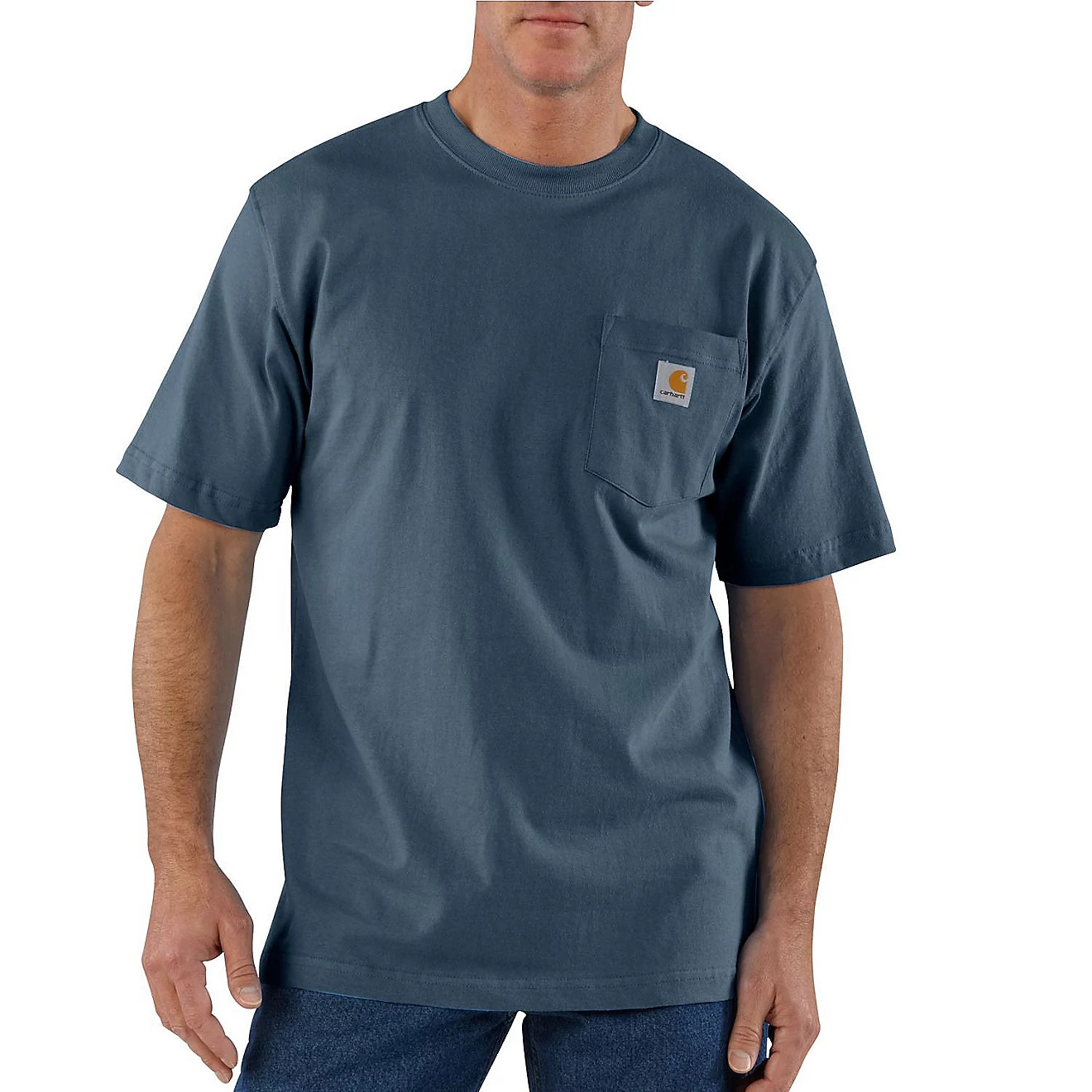 Carhartt Men's K87 Short Sleeve Workwear Pocket T-shirt | Academy | Academy Sports + Outdoors