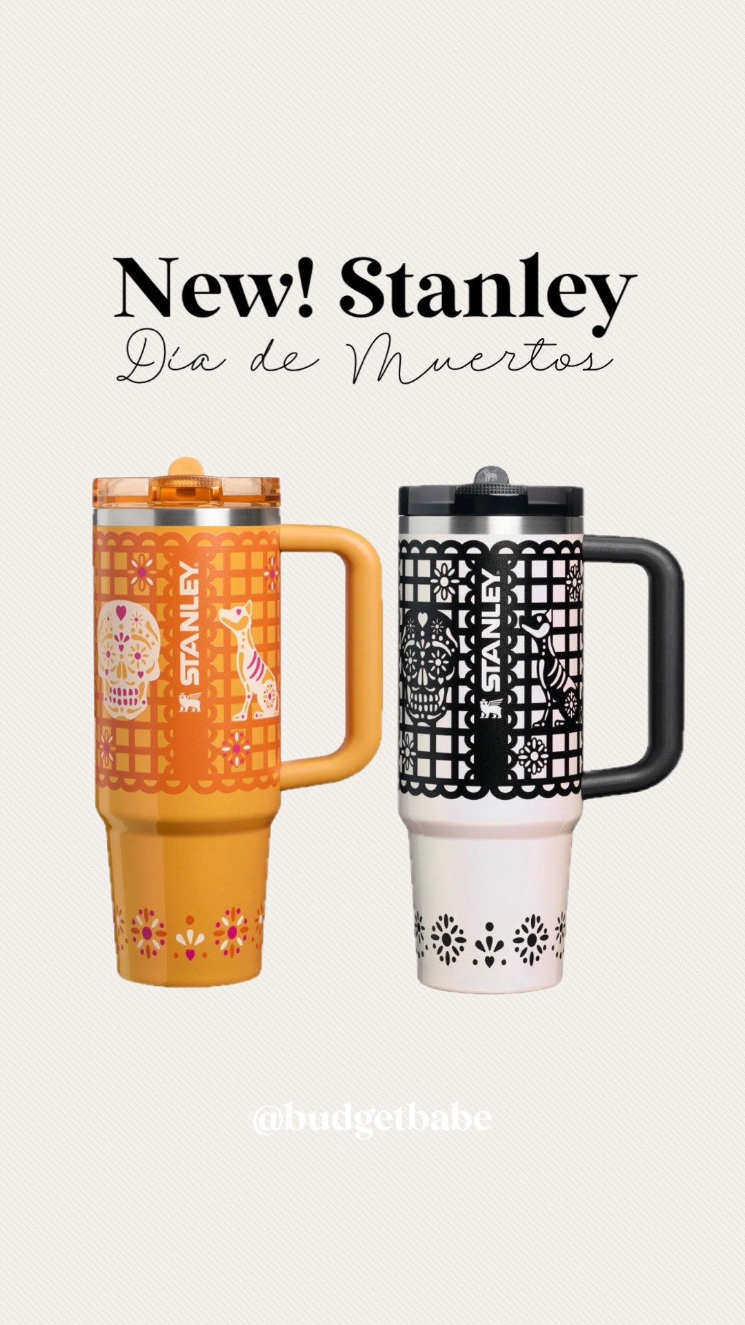New Día de Muertos collection from Stanley!