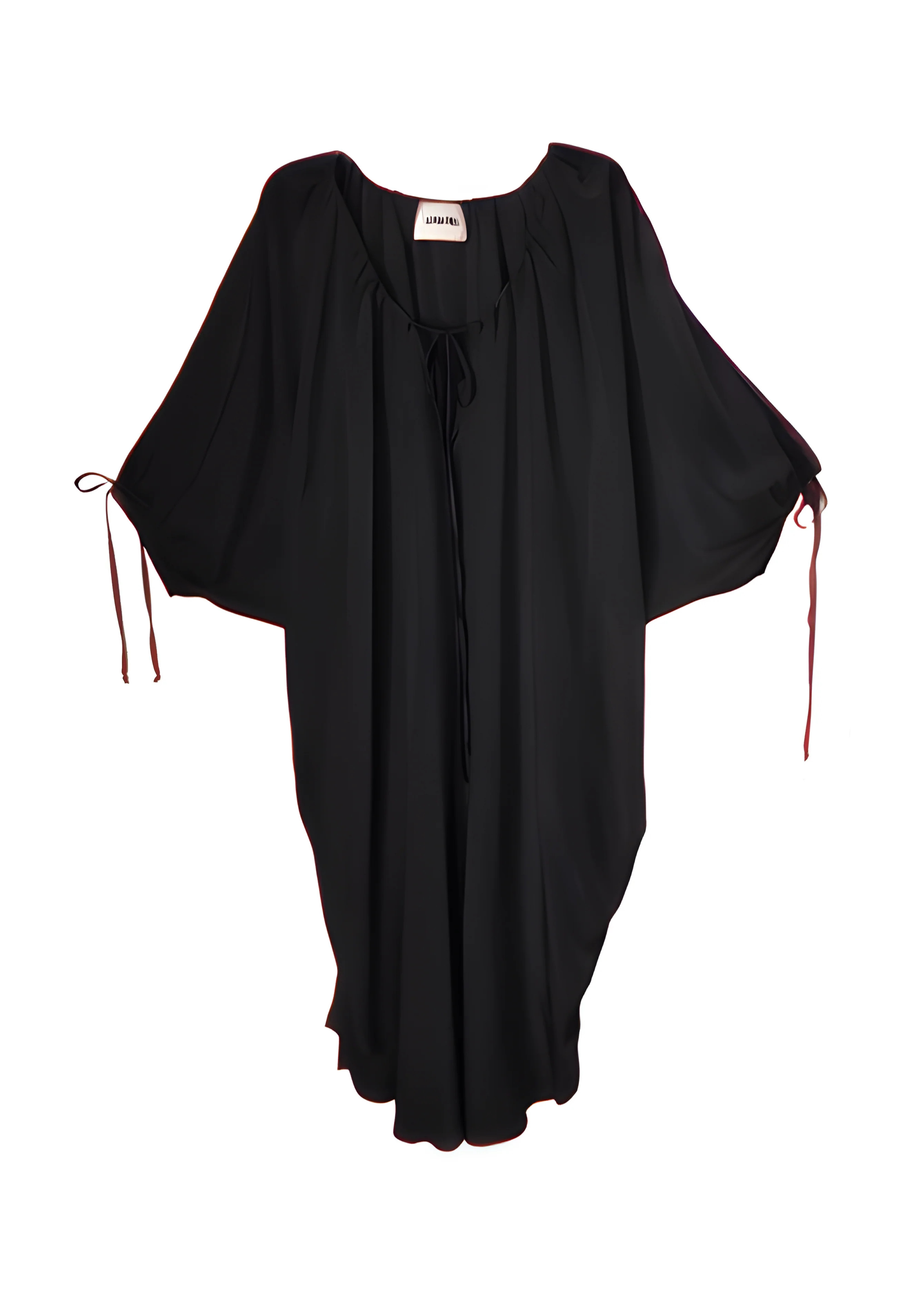 Maxine Kaftan- Black Silk | BAACAL Limited, LLC