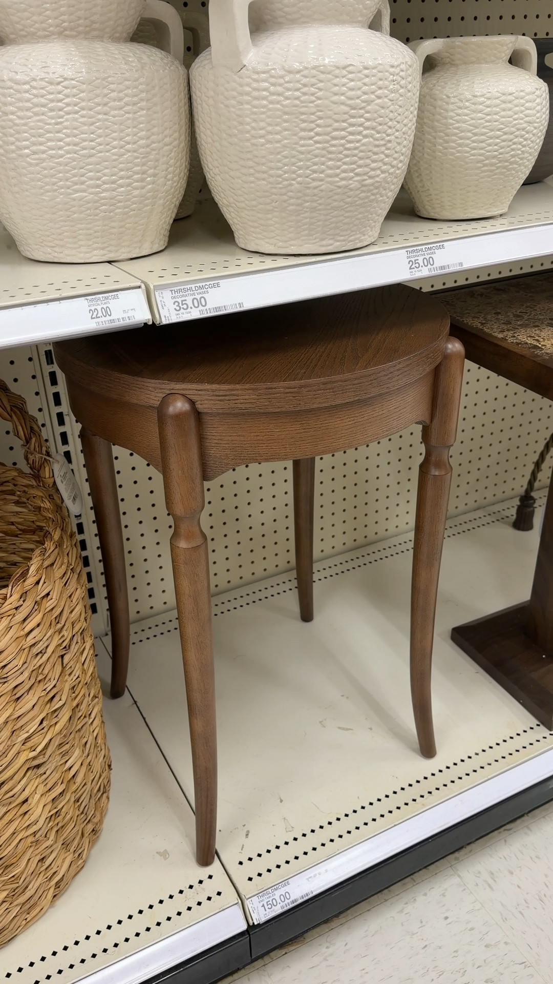 New at Target! 🎯 Don’t underestimate a good accent table—this one is small but makes such a charming statement. 🤎 I love the timeless cabriole legs and warm wood finish that give it a designer-inspired look. I’ve linked it and more beautiful side table finds in my LTK! 💫 @Target #sidetable #accenttable #targetfind

#LTKHome #LTKSaleAlert