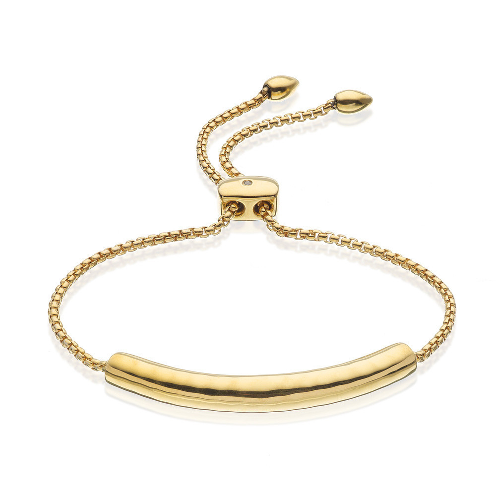 Esencia Chain Bracelet, Gold Vermeil on Silver | Monica Vinader (US)